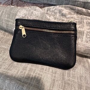 Portland Leather small black wallet